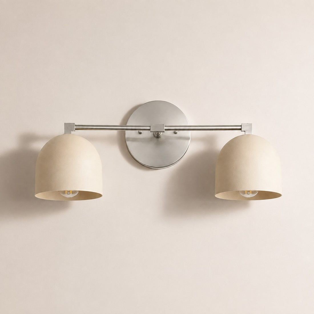 Metio Dome Mid-Century Deep Ball Vanity Lamp - Brass Wall Sconce