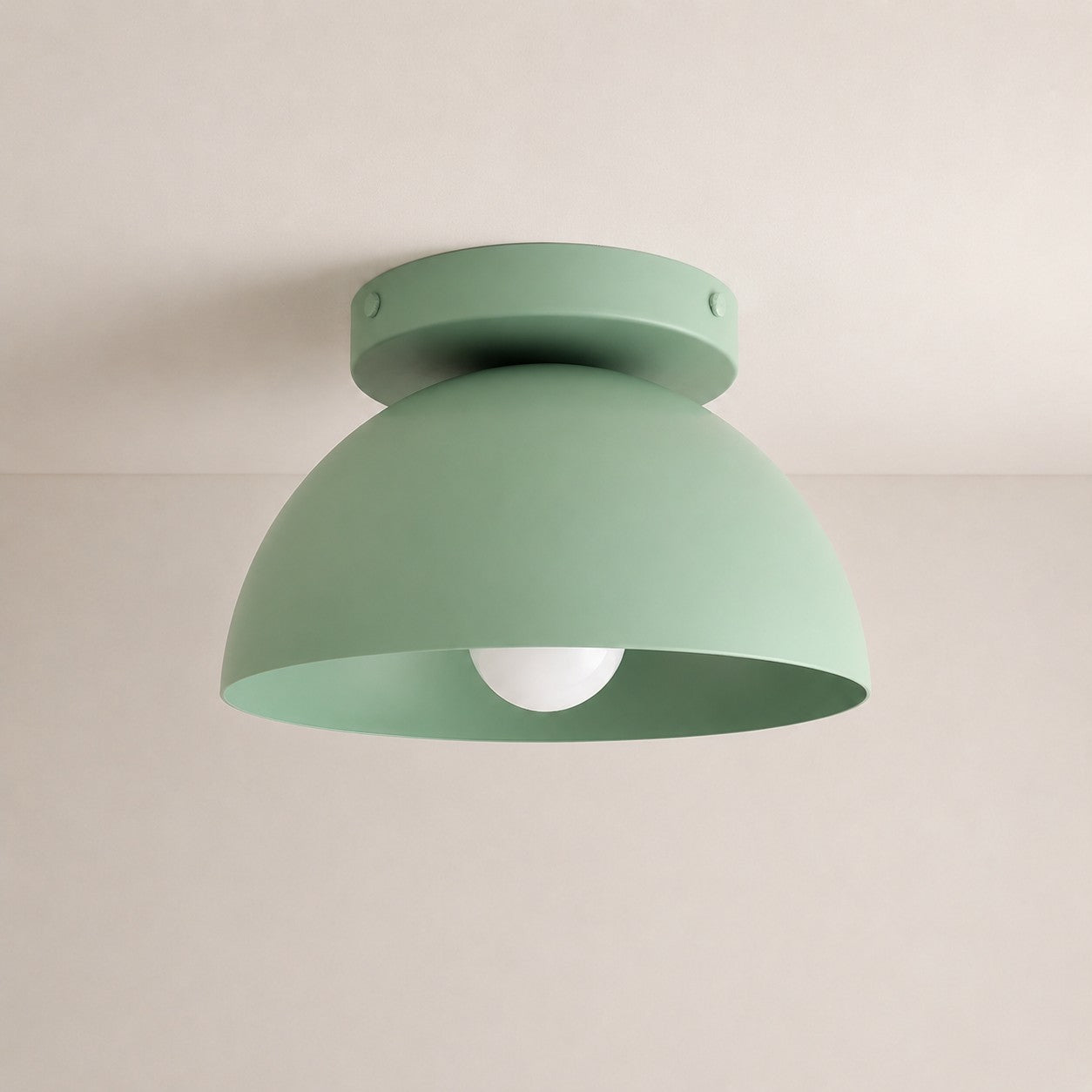 Metio Dome Colorful Minimalist Ceiling Light - Home Decor Highlight
