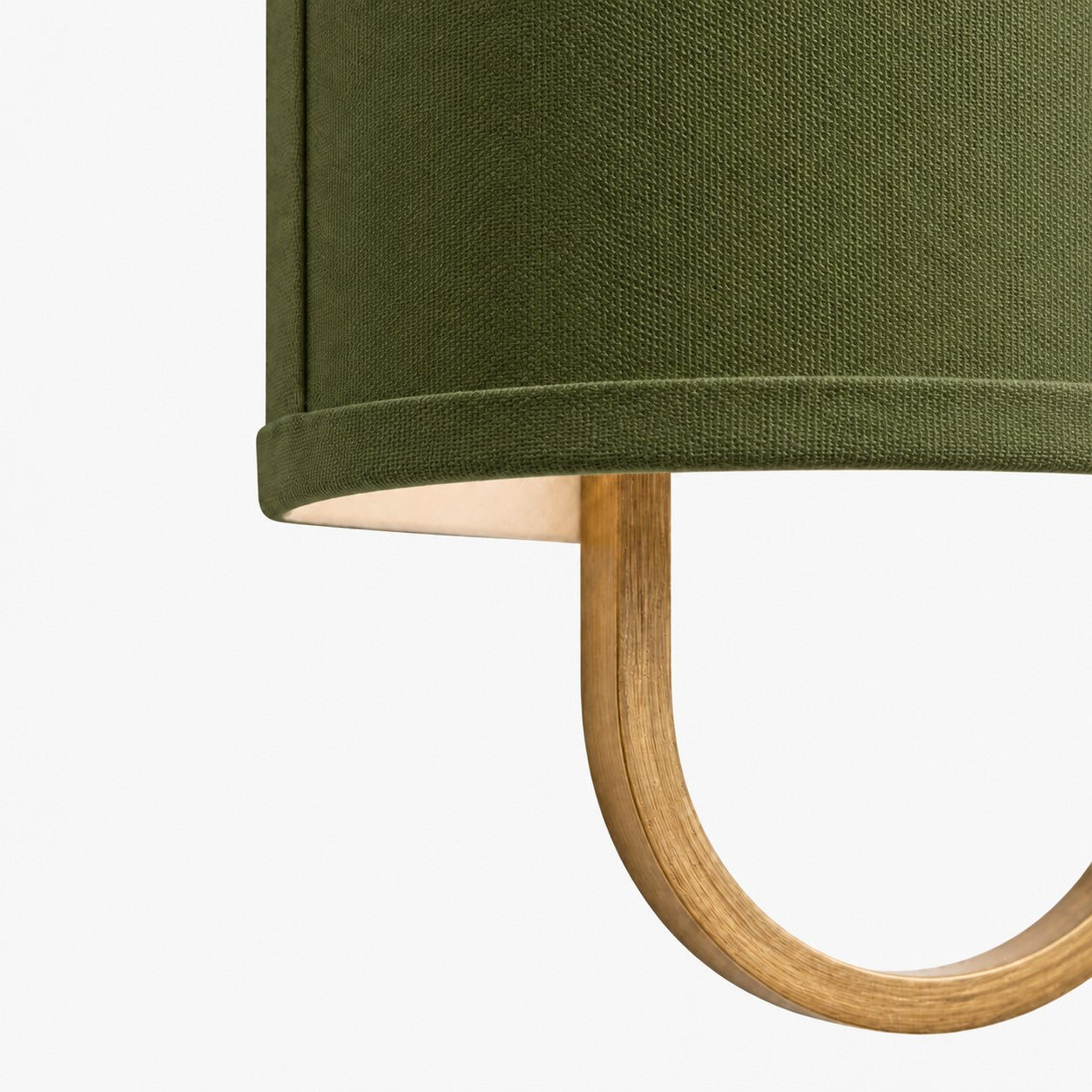 Nolvara Green shade and Antique Brass arm detail