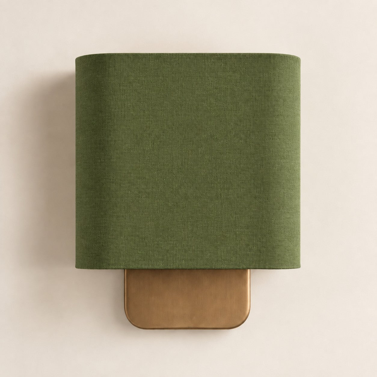 Nolvara Contemporary Fabric-Shade Wall Light – Minimalist Metal Fixture for Bedroom Hallway