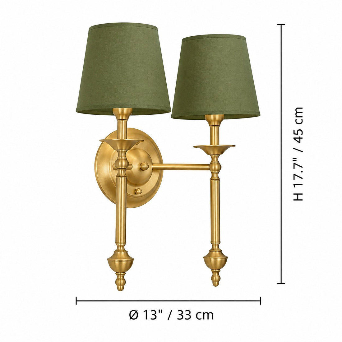 Arcuma 2 Heads dimensions