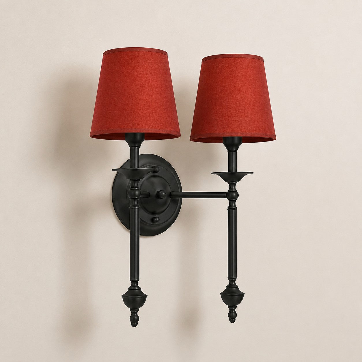 Arcuma 2 Heads Black Red