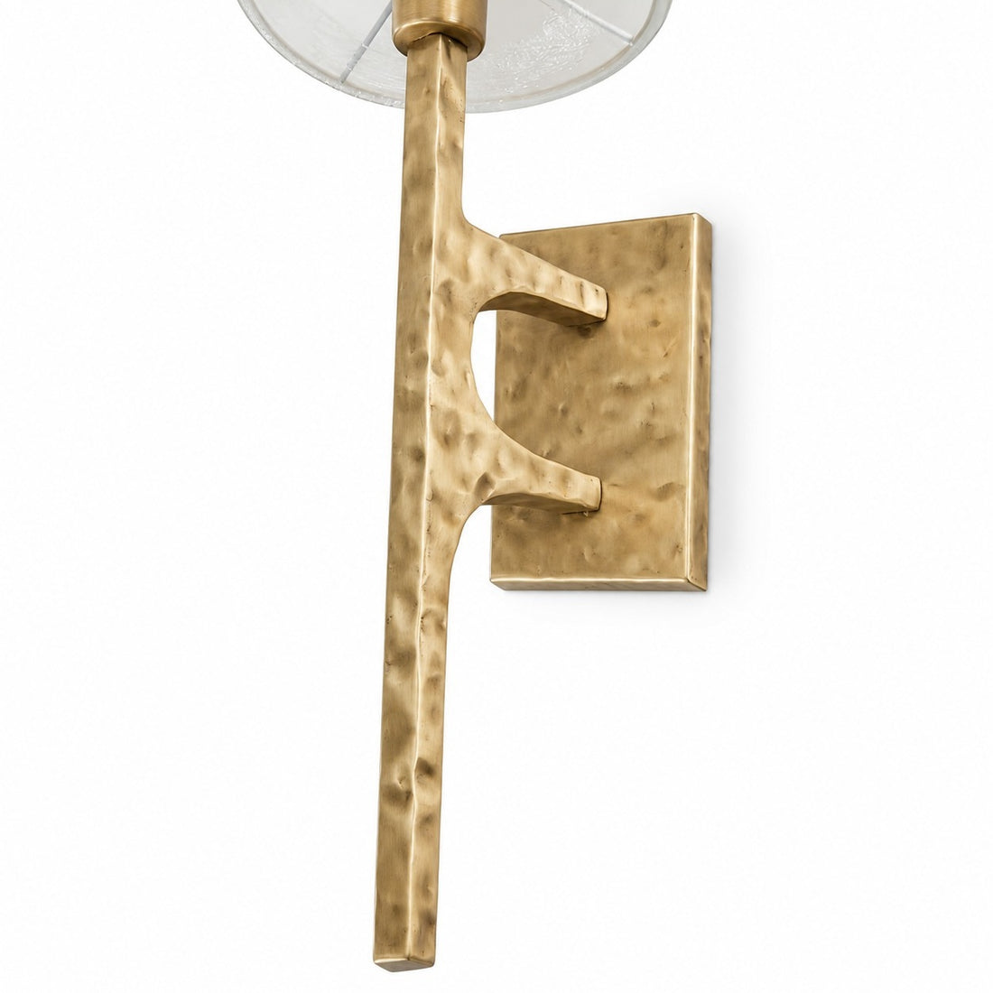 Texturoc Linear Wall Light - Modern Hammered Wall Sconce