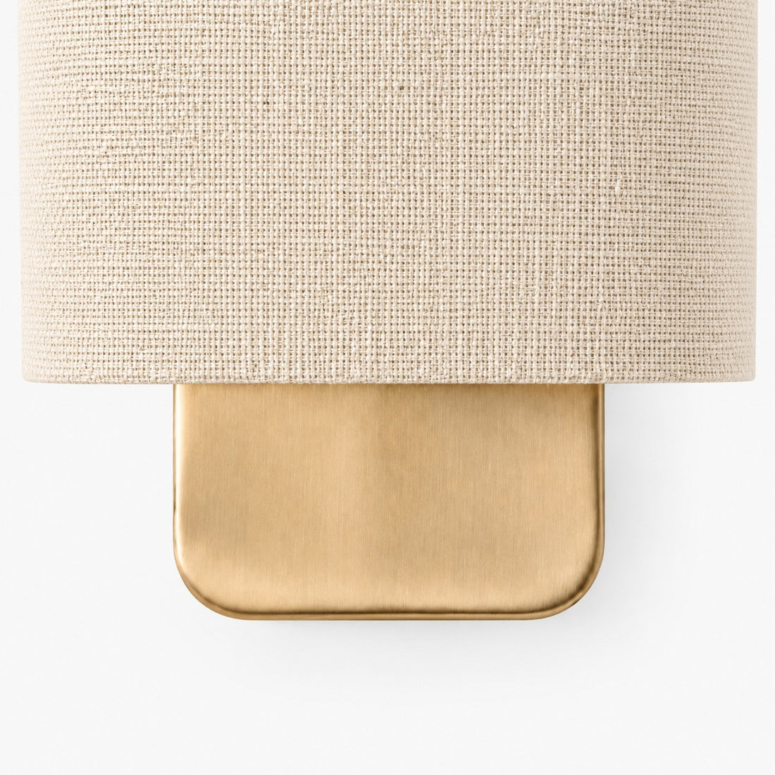 Nolvara Natural fabric shade detail