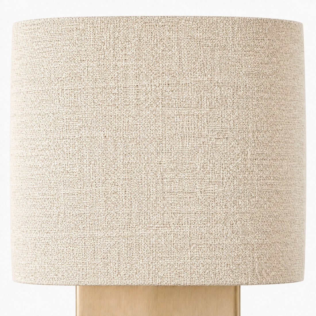 Nolvara Natural fabric shade detail