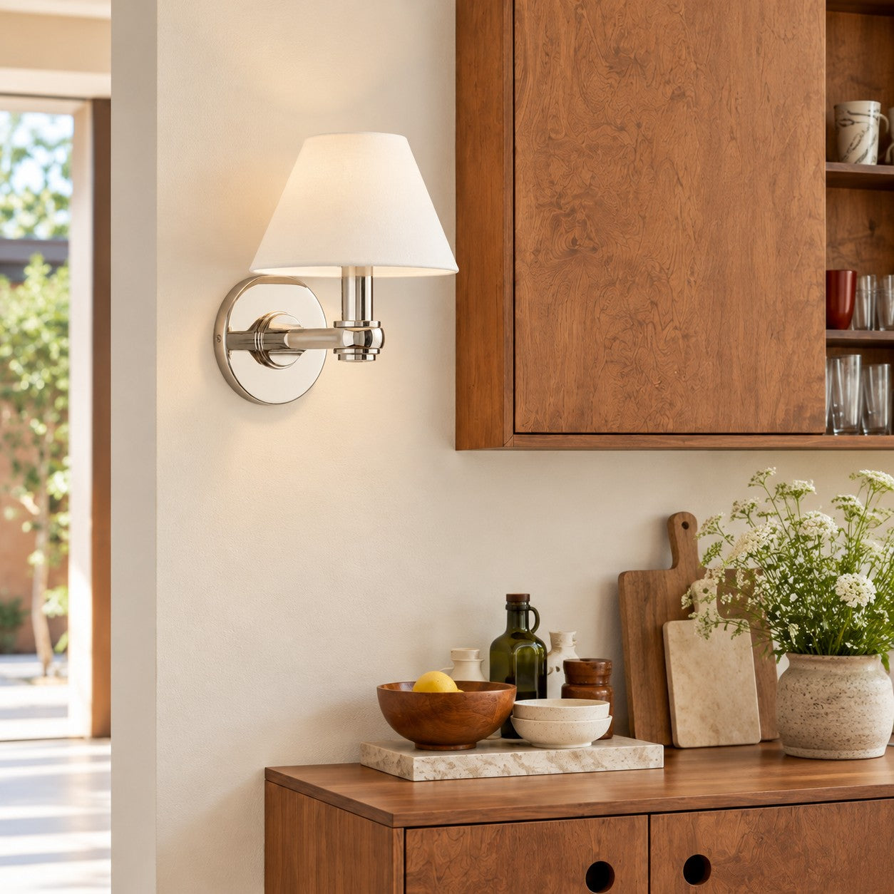 Roven Metal Wall Sconce – Sleek Metal Single or Triple Sconce for Vanity or Bathroom