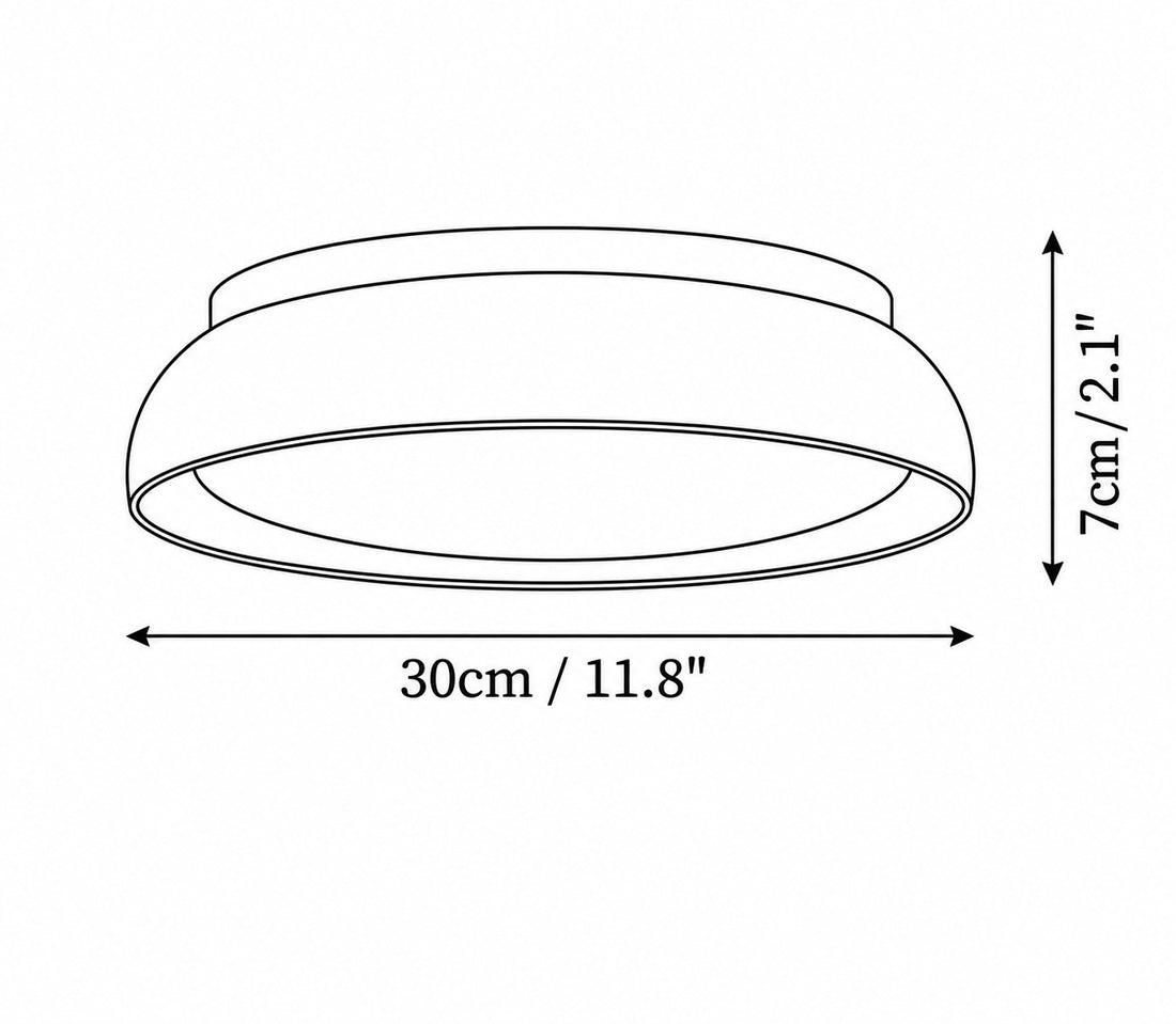 Modern Scandinavian Travertine Ceiling Light