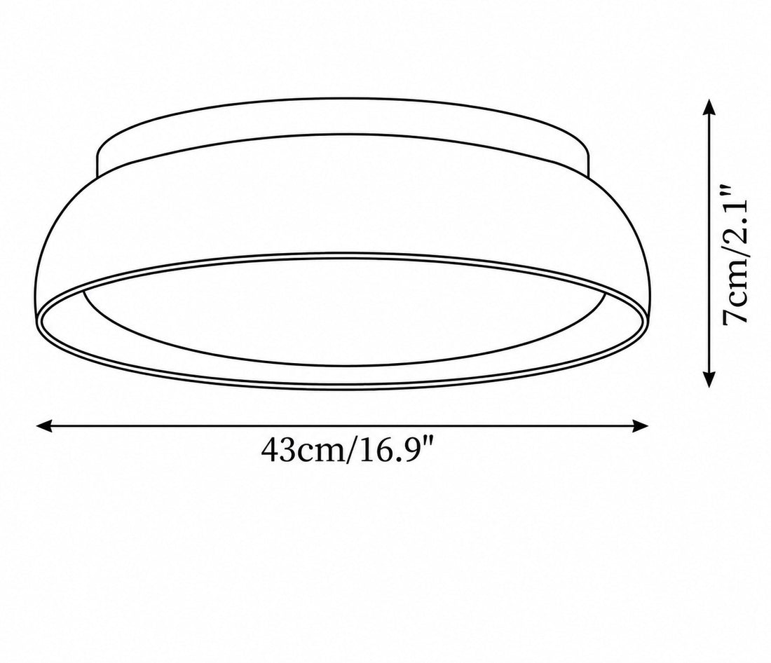 Modern Scandinavian Travertine Ceiling Light