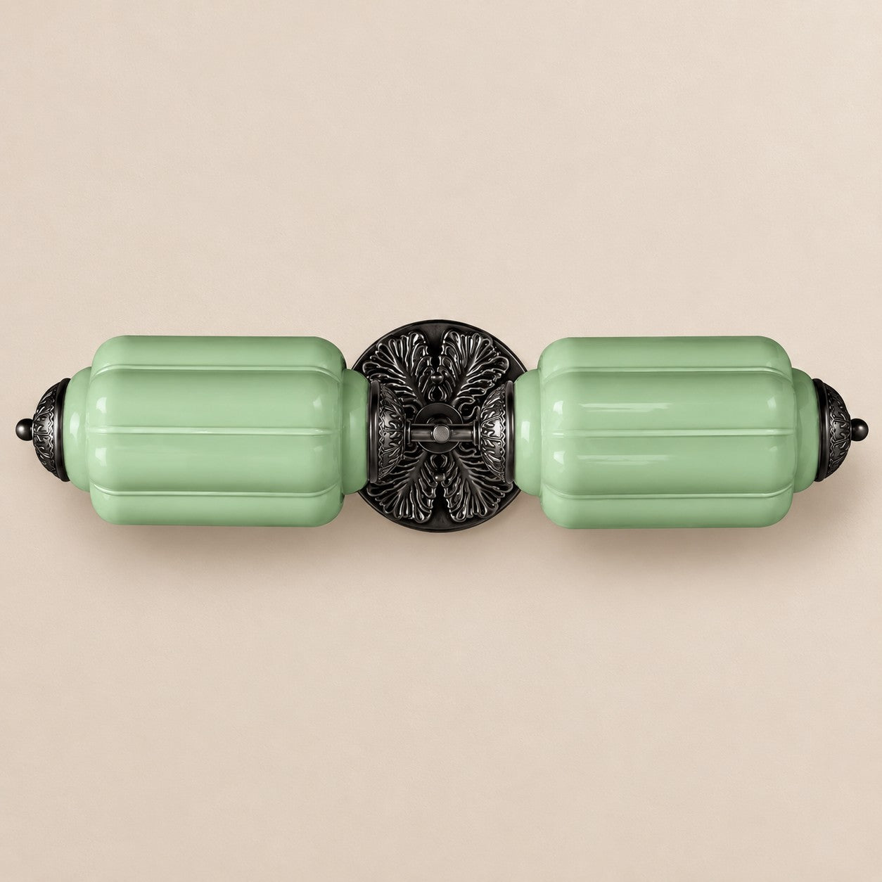 Eloise Pumkin Glass Vanity Sconce