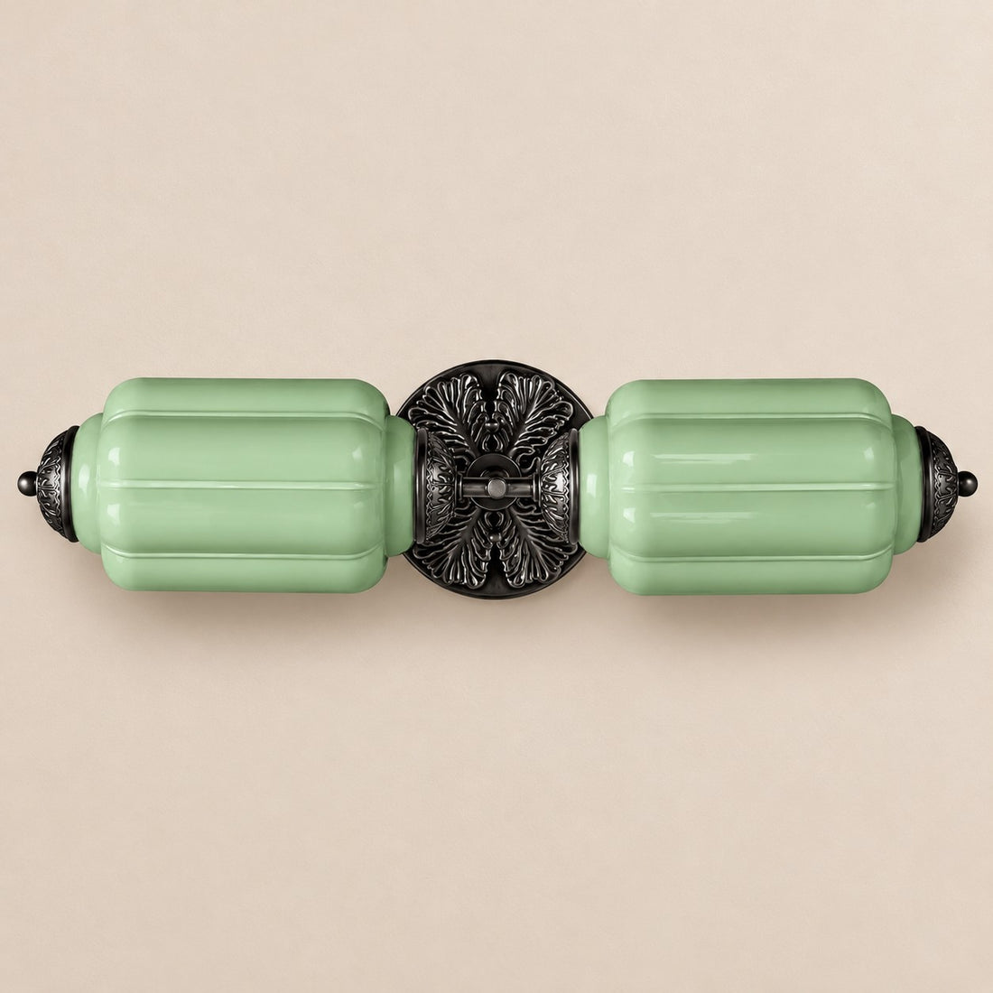 Eloise Pumkin Glass Vanity Sconce