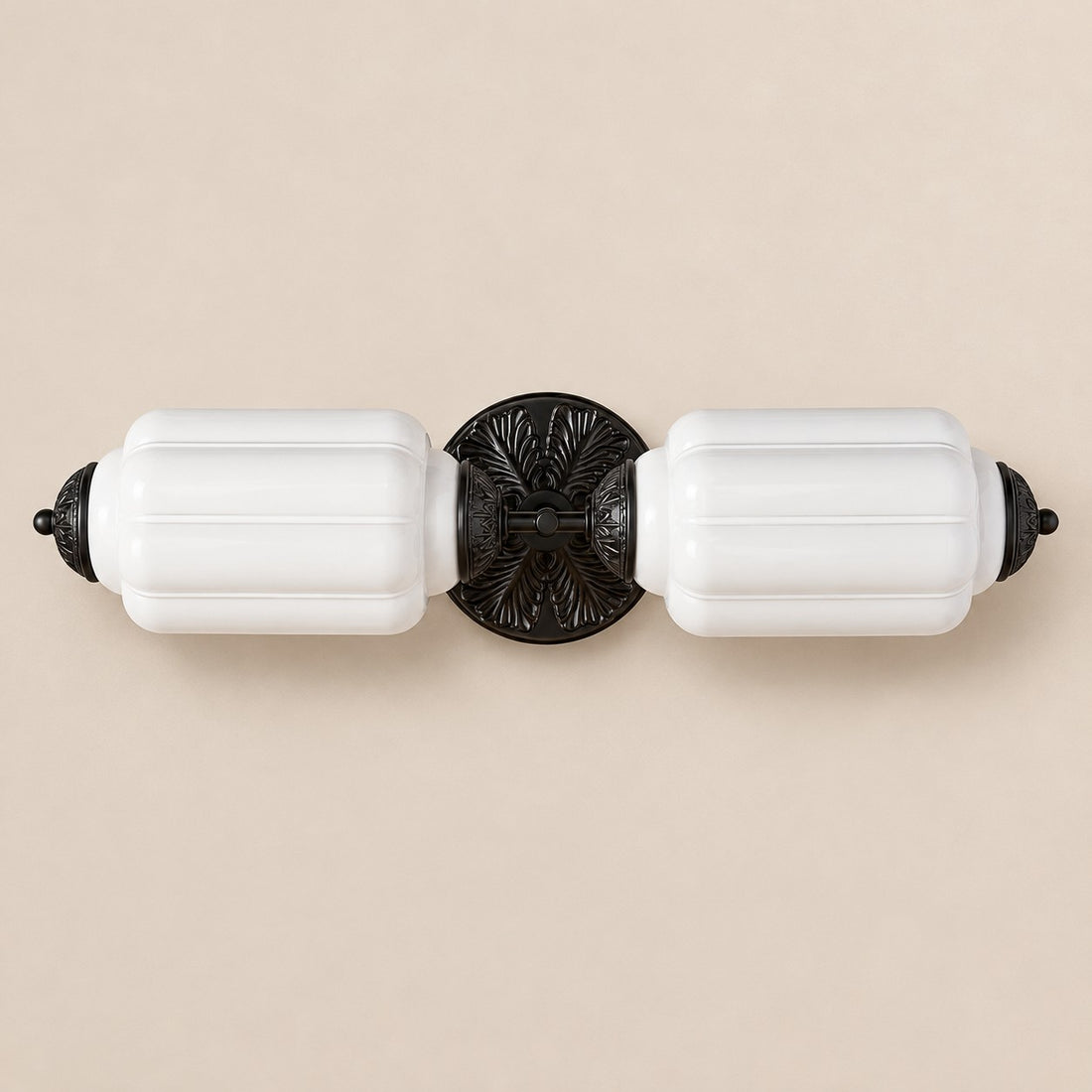 Eloise Pumkin Glass Vanity Sconce