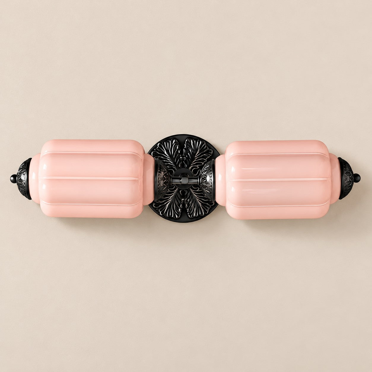 Eloise Pumkin Glass Vanity Sconce