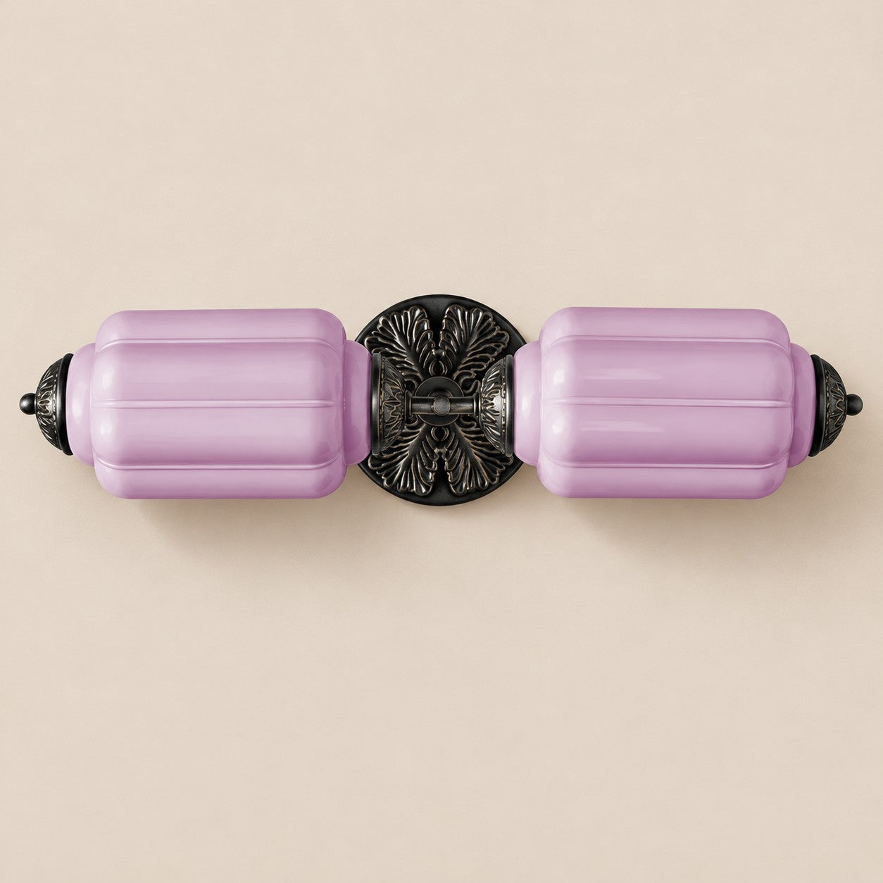 Eloise Pumkin Glass Vanity Sconce
