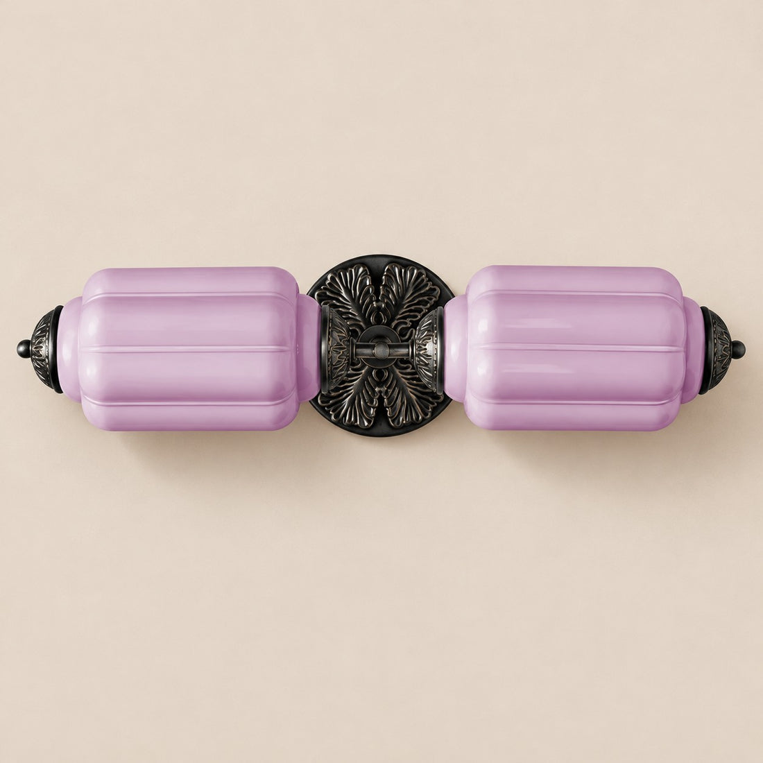 Eloise Pumkin Glass Vanity Sconce