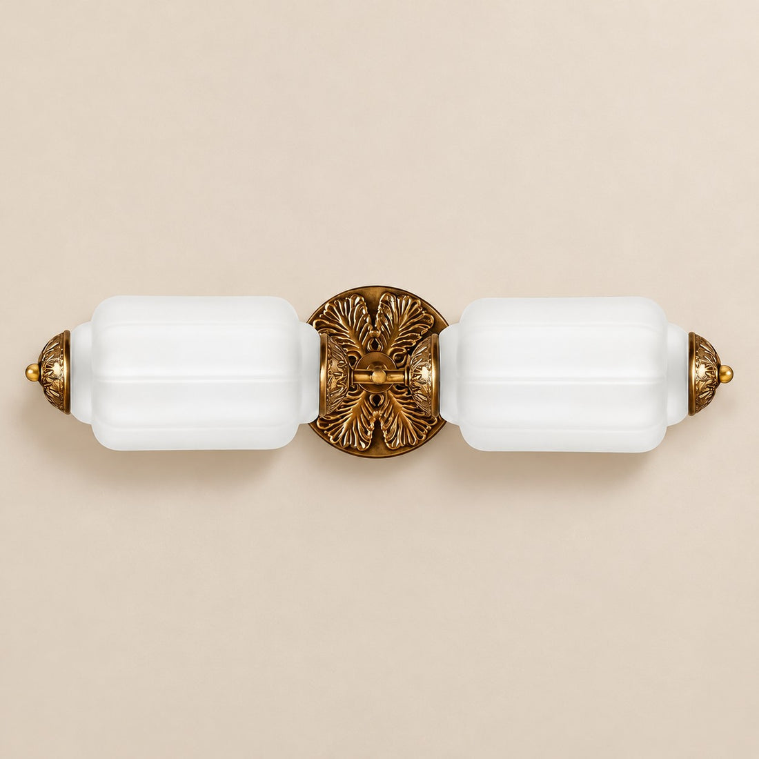 Eloise Pumkin Glass Vanity Sconce