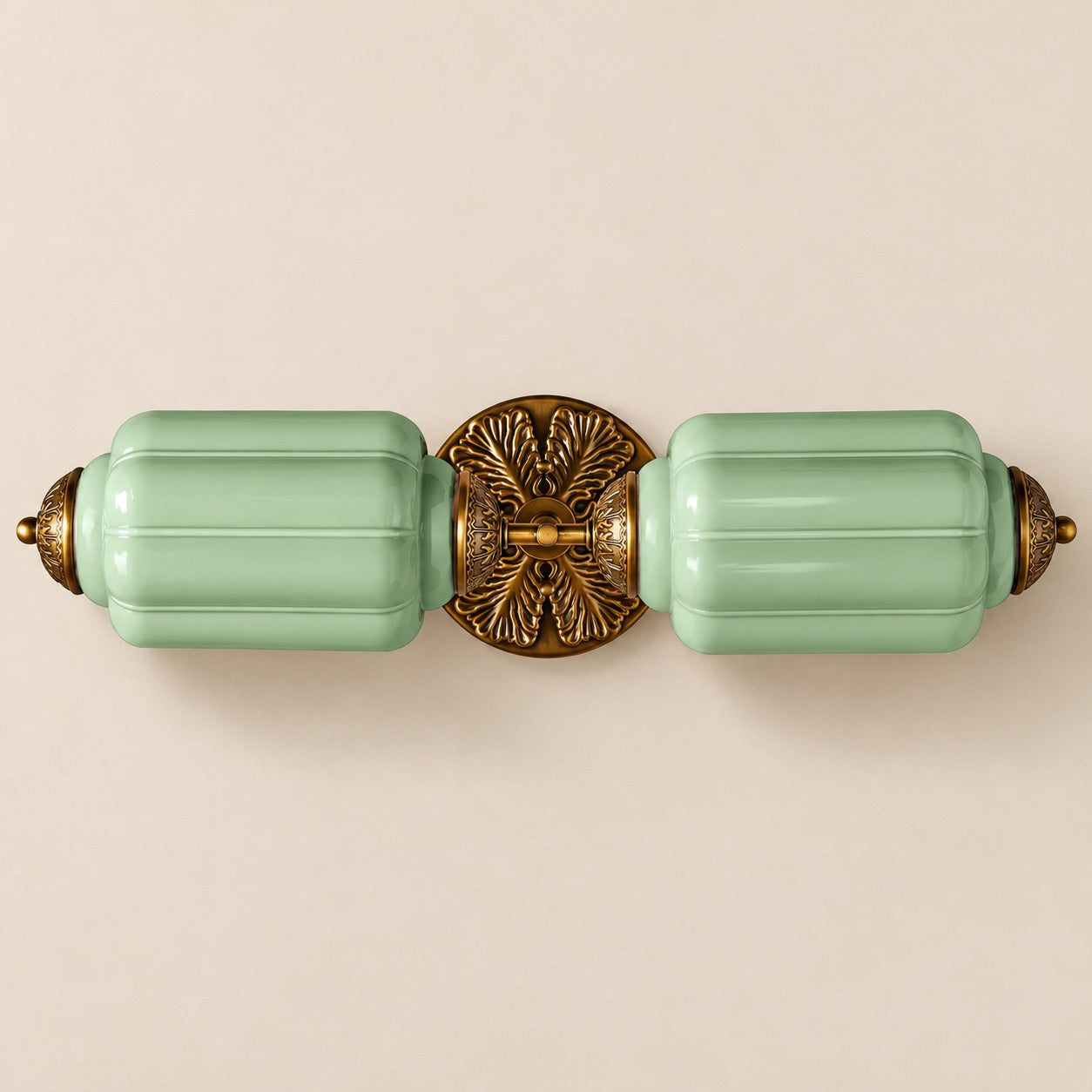Eloise Pumkin Glass Vanity Sconce