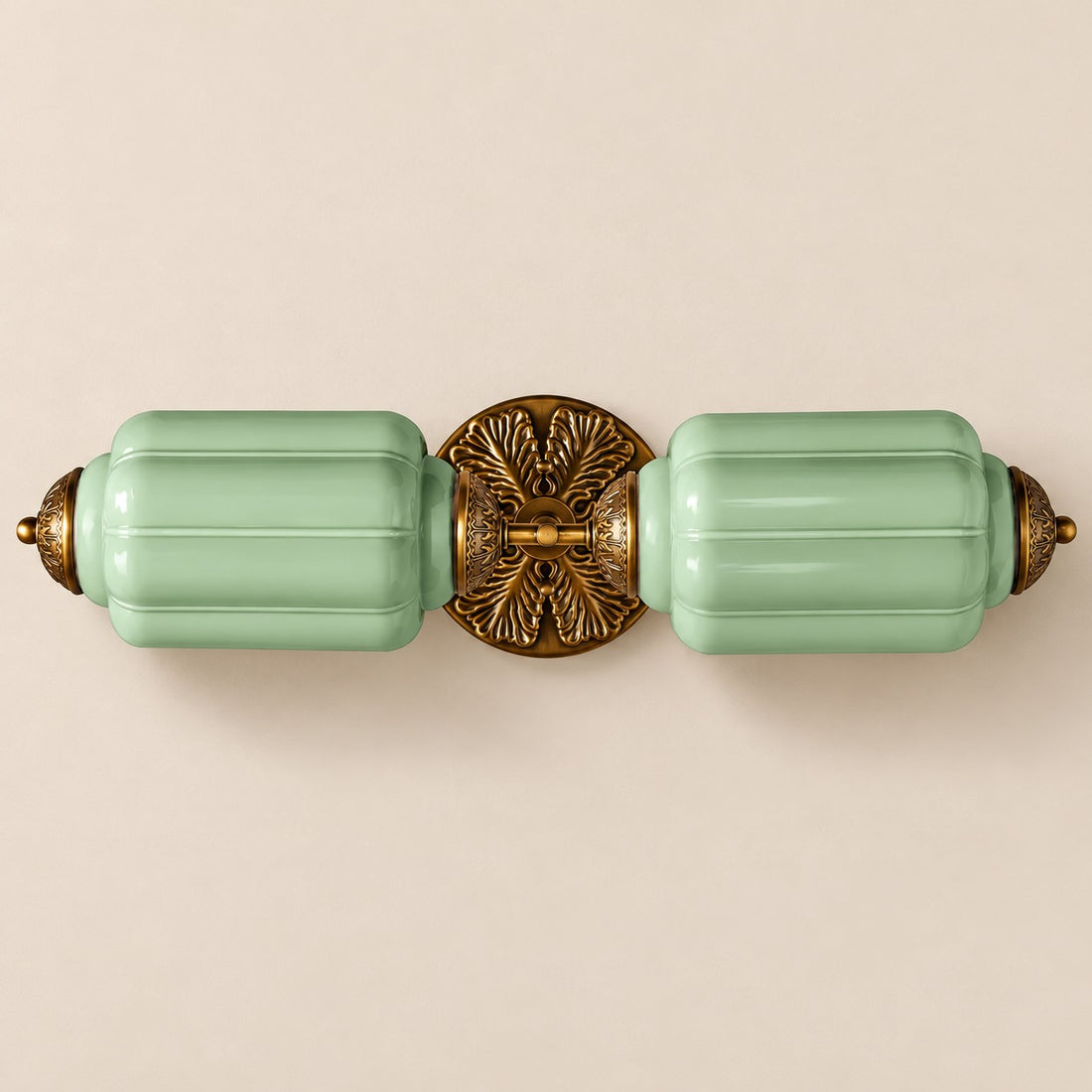 Eloise Pumkin Glass Vanity Sconce