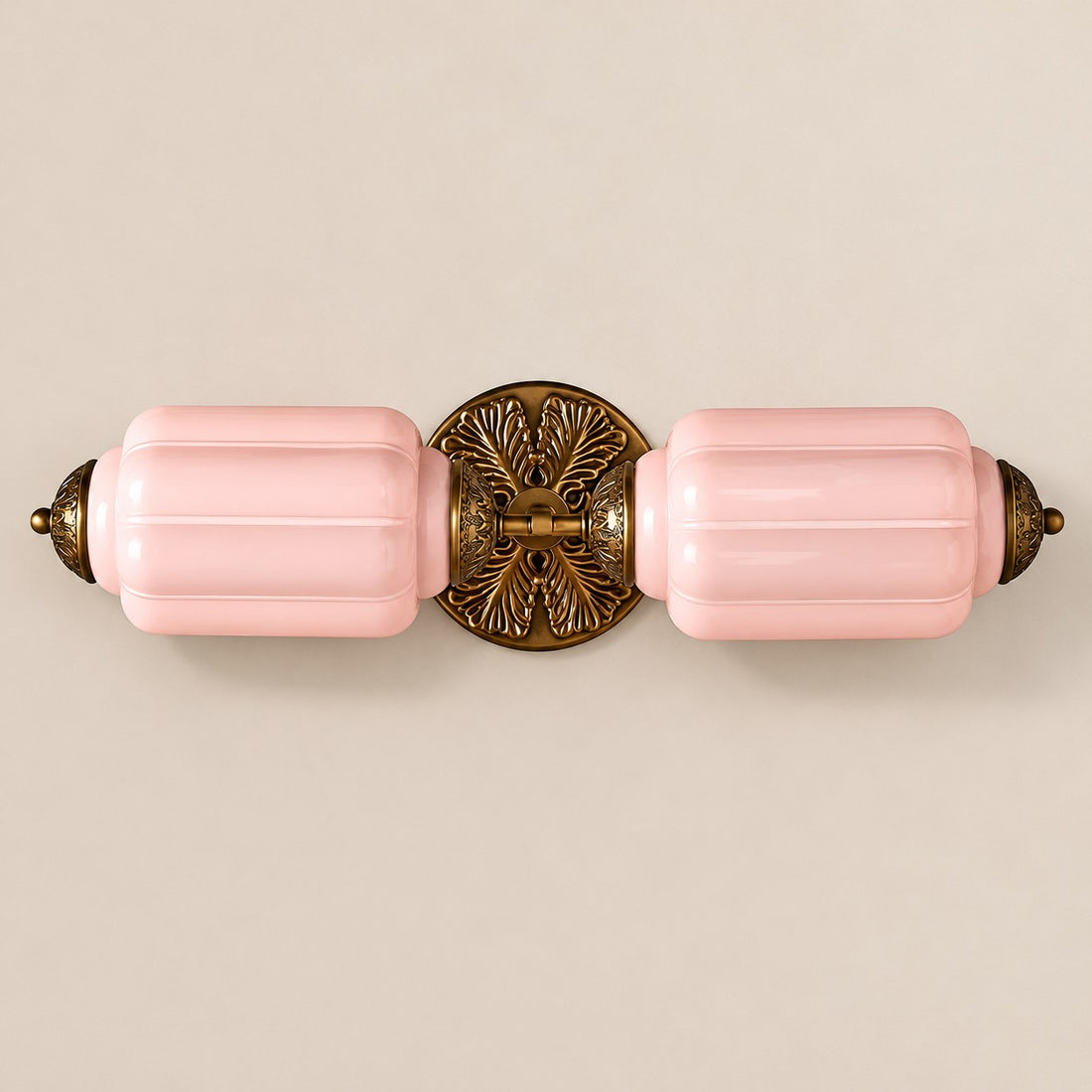 Eloise Pumkin Glass Vanity Sconce