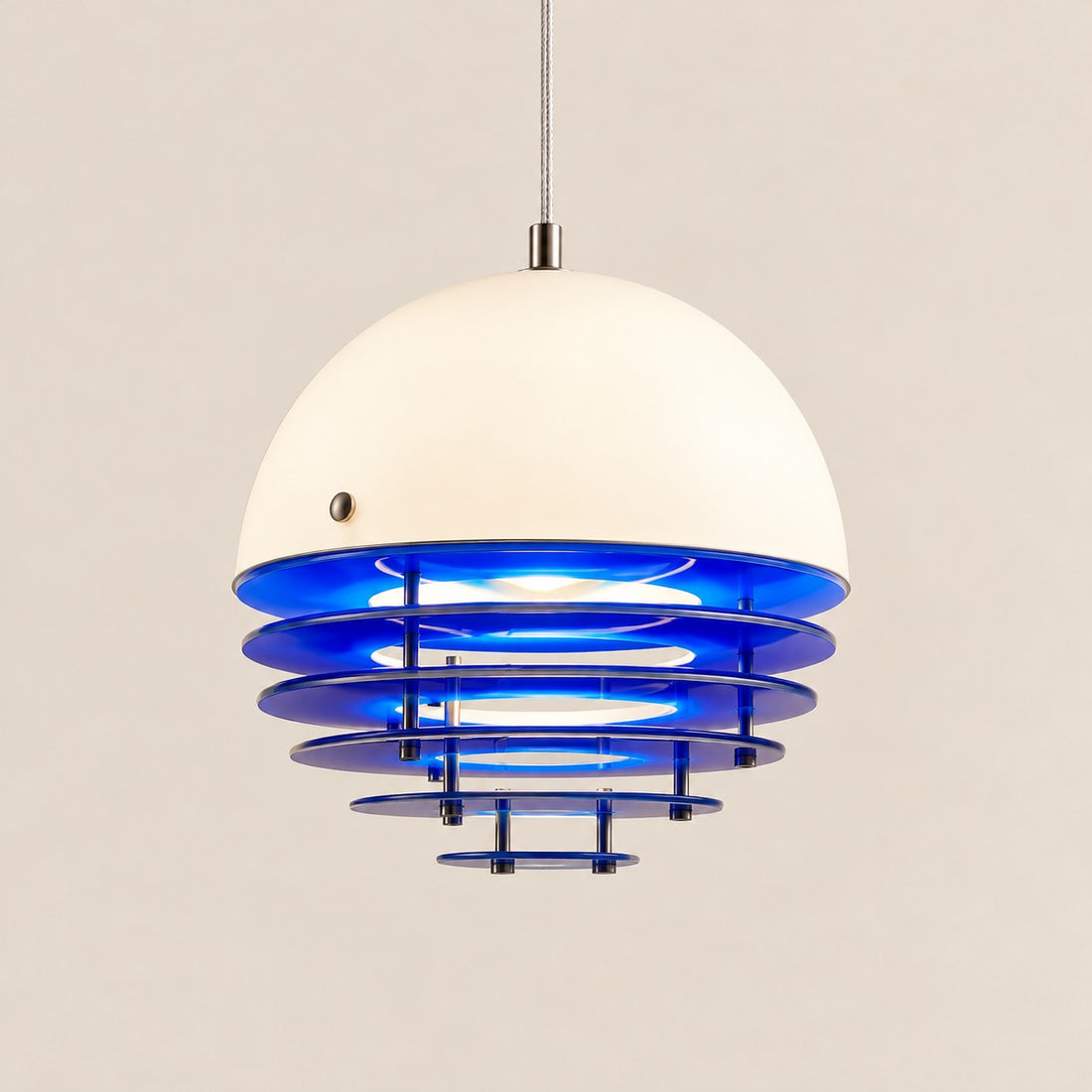 Afterglow Modern Layered Acrylic Sunset Pendant Light for Living Room and Bedroom