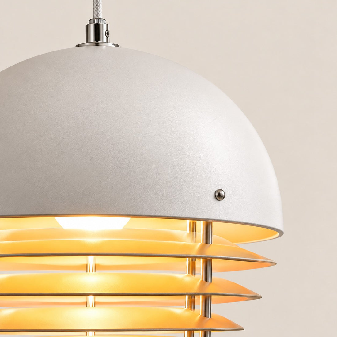 Afterglow Modern Layered Acrylic Sunset Pendant Light for Living Room and Bedroom