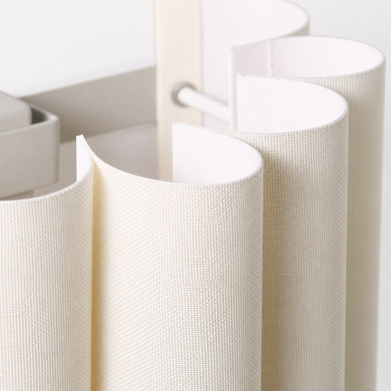 Velura Linen Fold Wall Sconce - Fabric Soft Pleated Design Ambient Lighting for Bedroom or Hallway