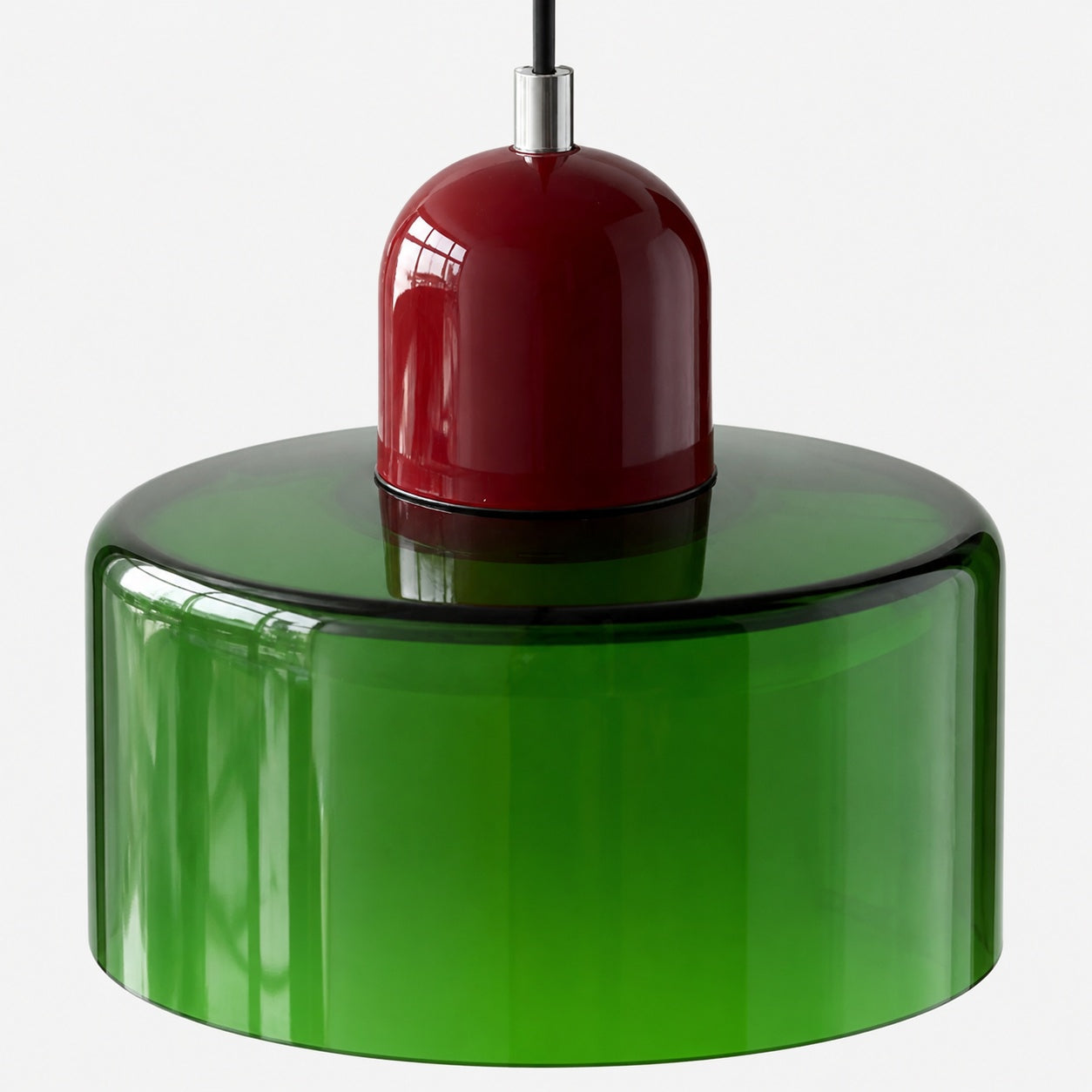Morvella Sculptural Pendant Light – Refined Cylindrical Design Decorative Hanging Lamp N31