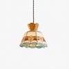 Vintagia Decorative Glass Pendant Light – Vintage Hanging Lamp for Dining Room and Living Space