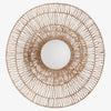 Florevian Woven Wall Sconce – Two Tier Jute Wall Sconce for Living or Bedroom