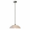 Alariv Elegant  Alabaster Dome Pendant Light - Modern Stone Lighting for Dining or Living