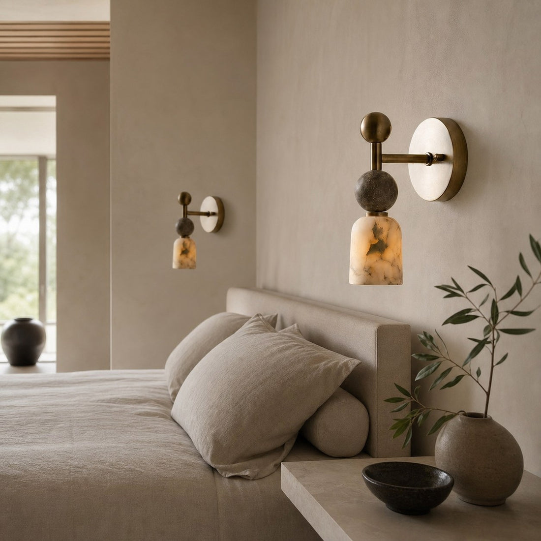 Minimalist Wall Lamp Modern Linear Sconce Light for Bedroom Hallway
