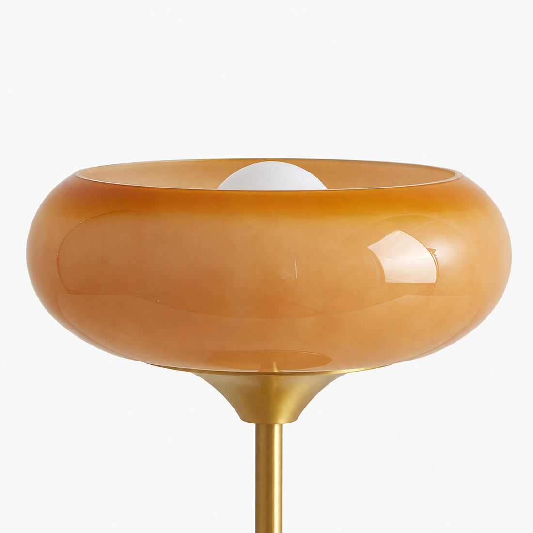 Egg Tart Glass Table Lamp