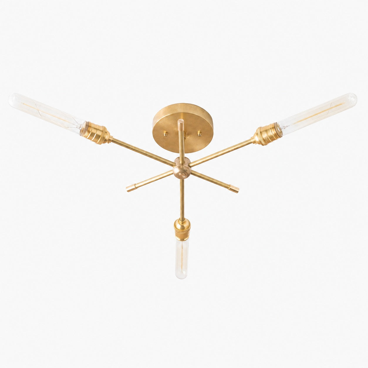 Mobilux Line Industrial Chandelier - Modern Ceiling Light Fixture for Home