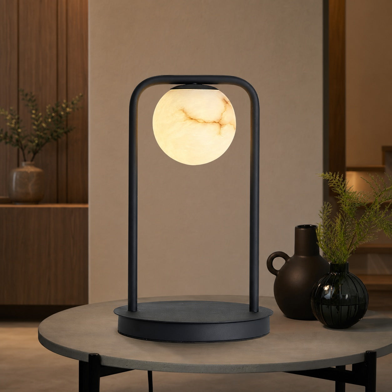 Tribeca Alabaster Table Lamp