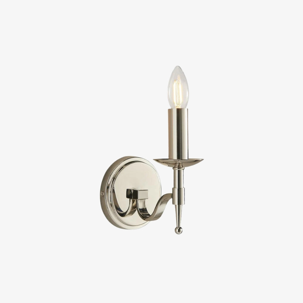 Tela Classic Wall Sconce Metal Wall Light - Elegant Wall Sconce Ideal for Hallway or Living Room