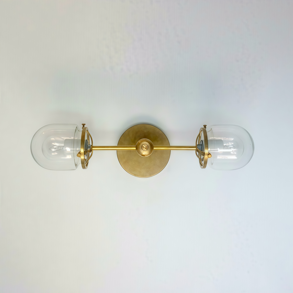 Double Head Sconce - Bubble Pop Vanity Glass Wall Light