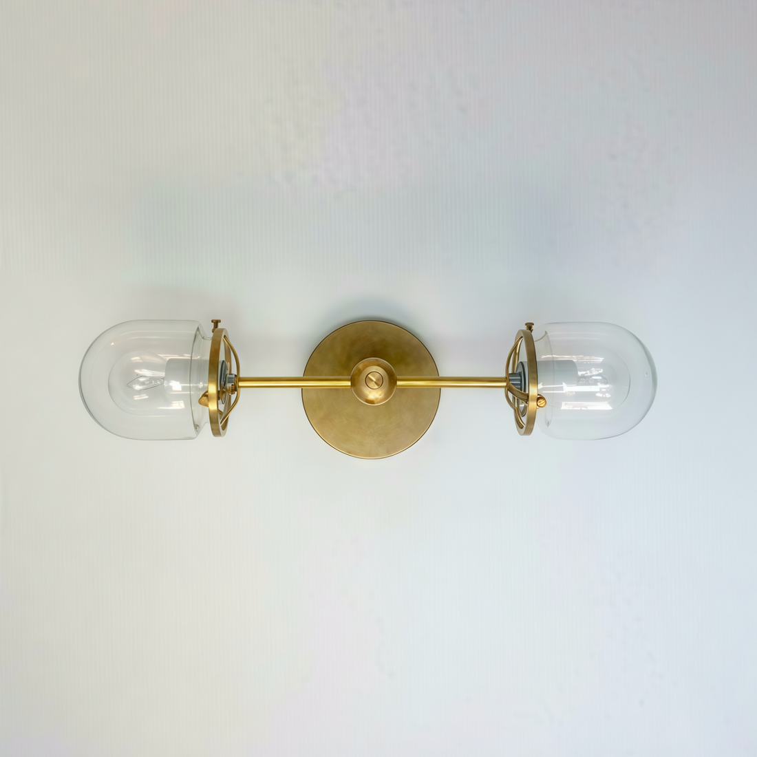 Double Head Sconce - Bubble Pop Vanity Glass Wall Light