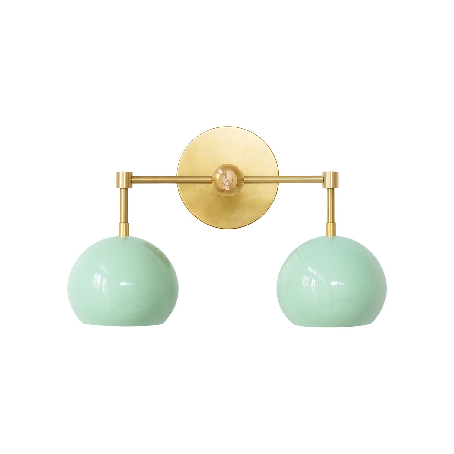 Spring Green Shades Sconce - Double Bubble Pop Vanity Wall Light