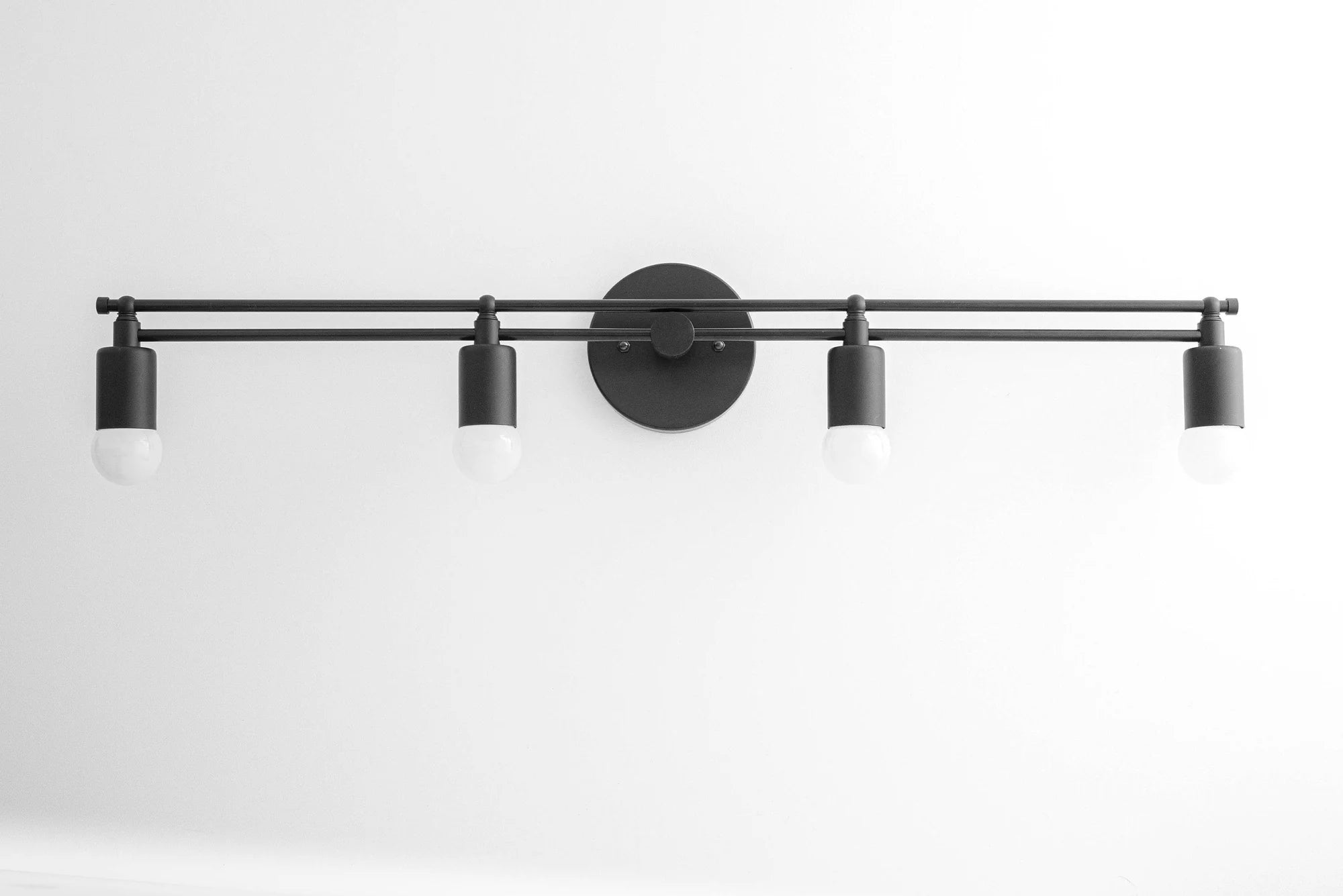 Lumen Elegant Multi Light Vanity Fixture – Art Deco Inspired Bathroom Wall Lamp