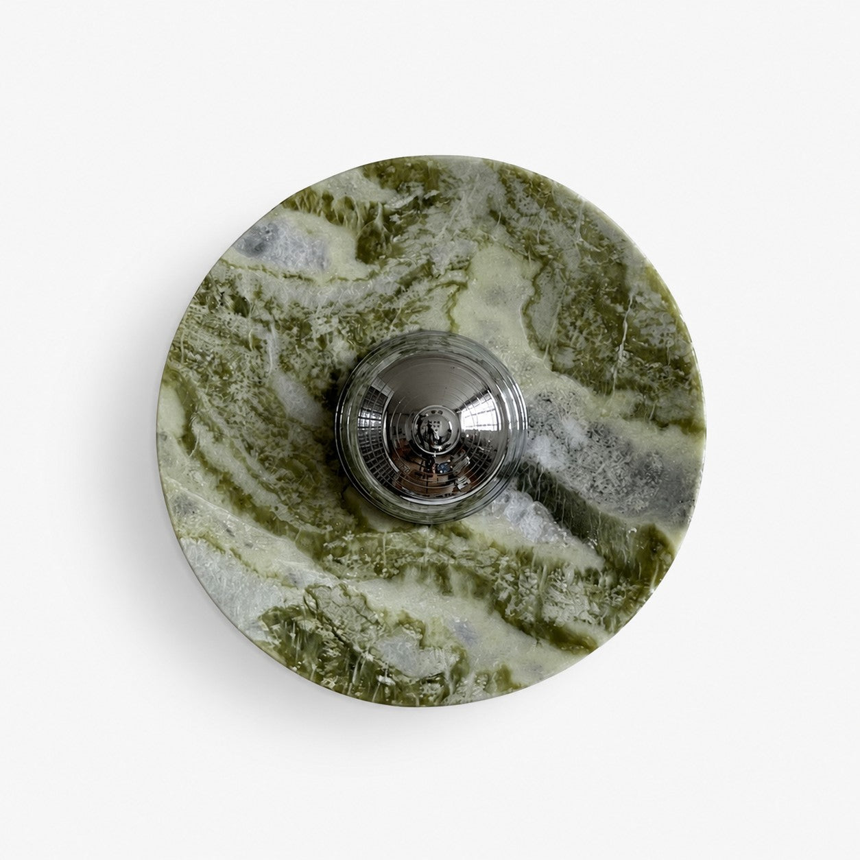 Green Calacatta Marble Sconce
