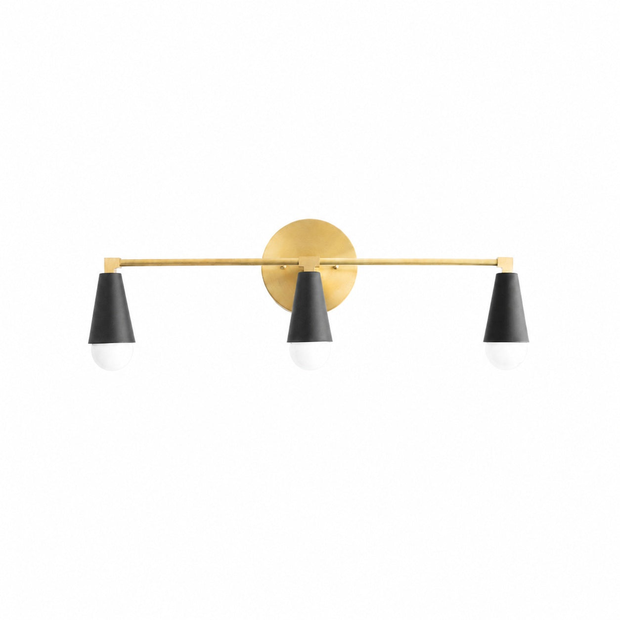 Pyralis Cone 3 Light Vanity Light - Modern Sconce