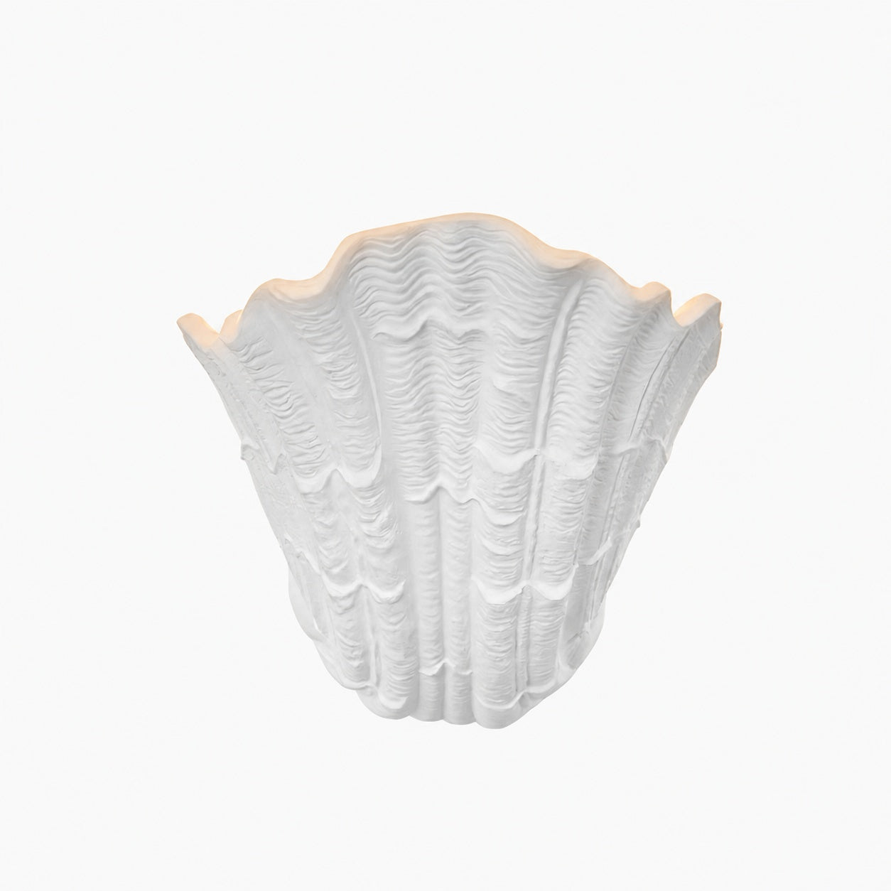 Maris Shell Plaster Wall Lamp