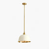 Lirra Metal Dome Pendant Light – Industrial Silhouette Lamp for Kitchens