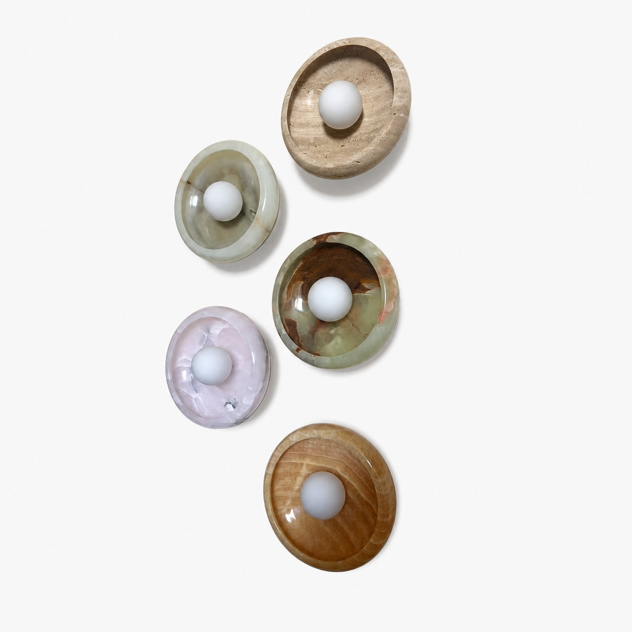 Piedra Marble Wall Lamp