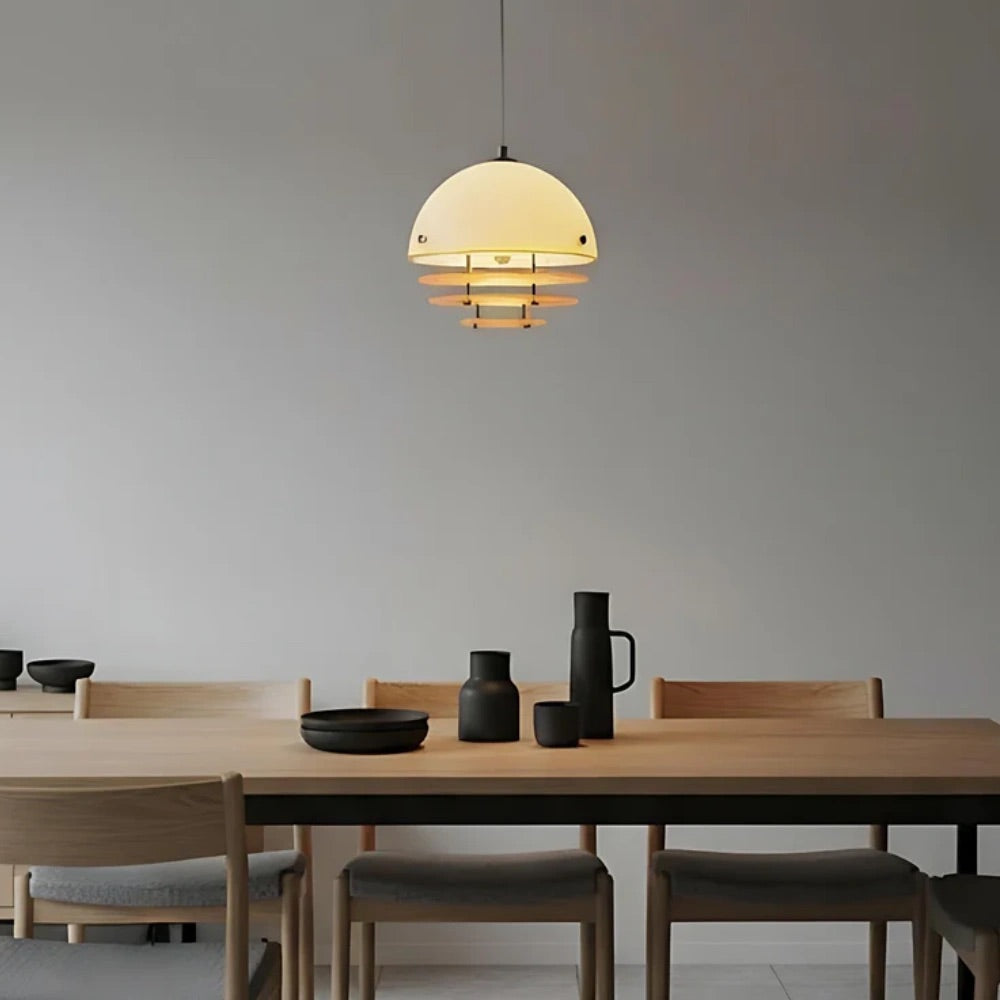 Modern Sunset Pendant – Orange & Blue Mood Light For Any Room