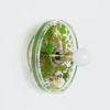 Botanical Wall Sconce - Handmade Resin Leaves Romantic Accent Lighting