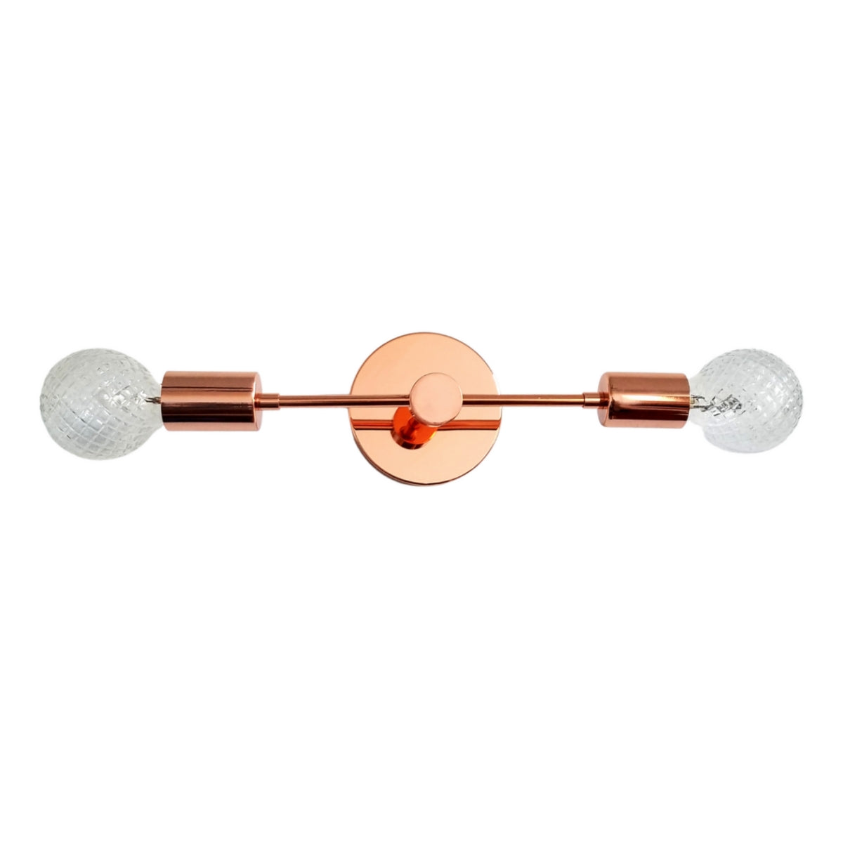 Modern Copper Wall Light - Bedroom, Hallway & Bathroom Accent