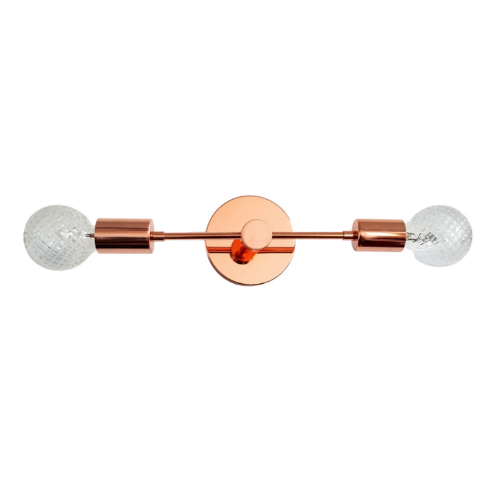 Modern Copper Wall Light - Bedroom, Hallway & Bathroom Accent