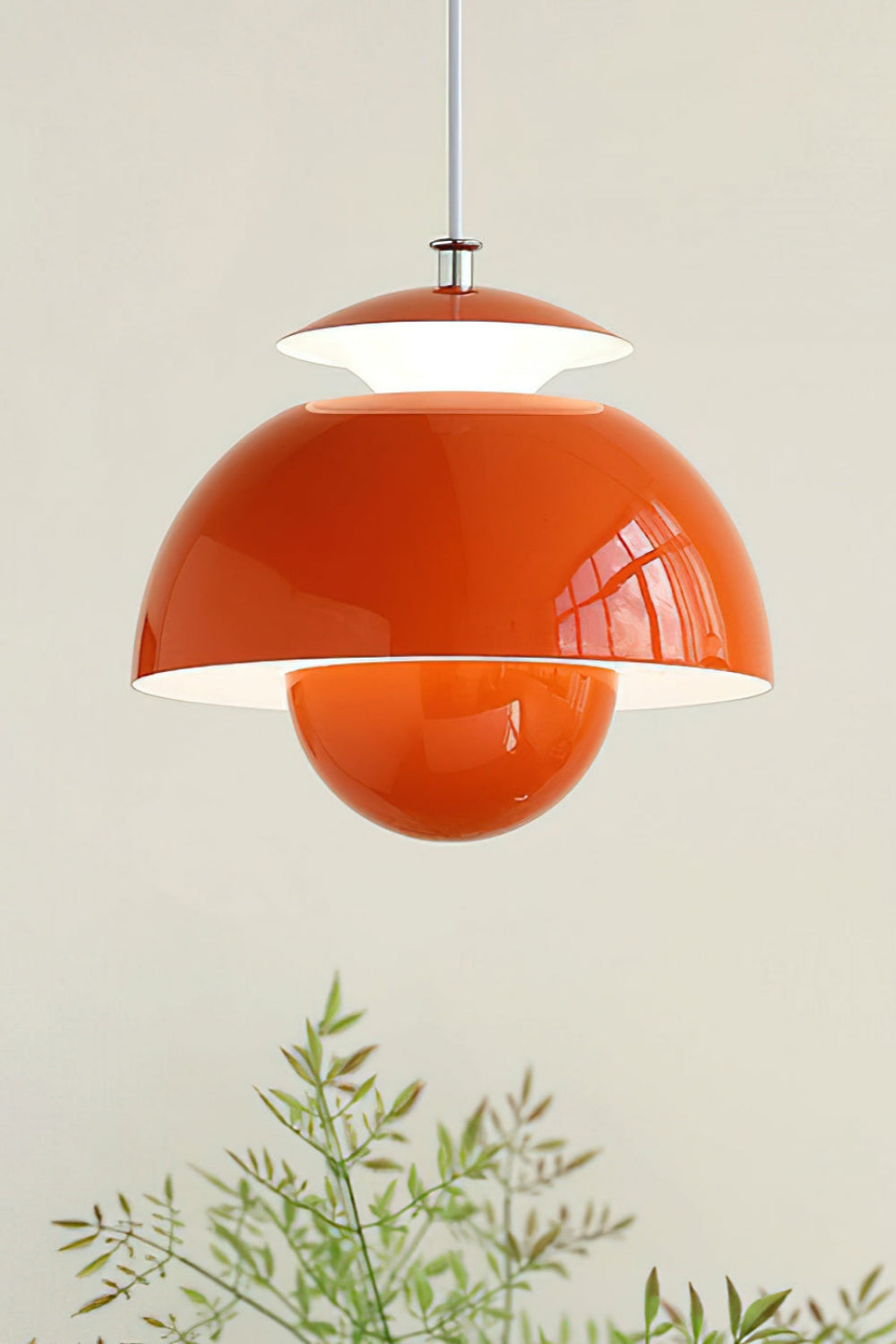 Nordic Metal Macaroon Flower Bud Shade LED Top Openable Pendant Light