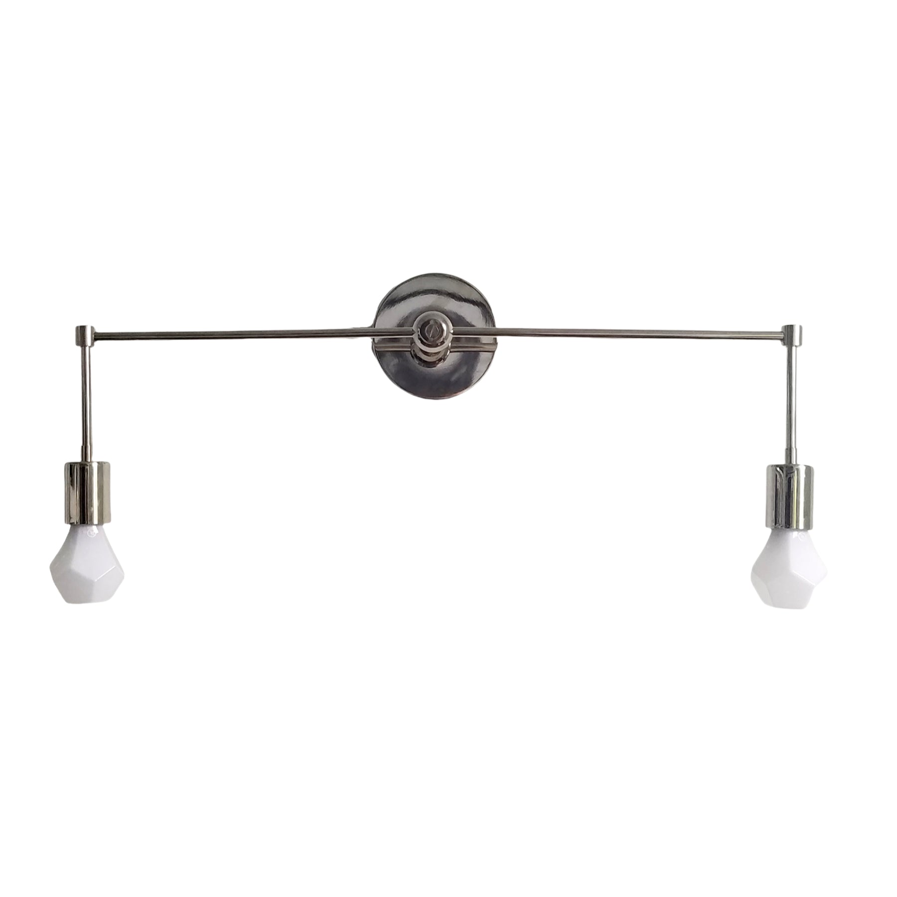 Modern Two Light Wall Sconce - Perfect Bedroom Or Hallway Light