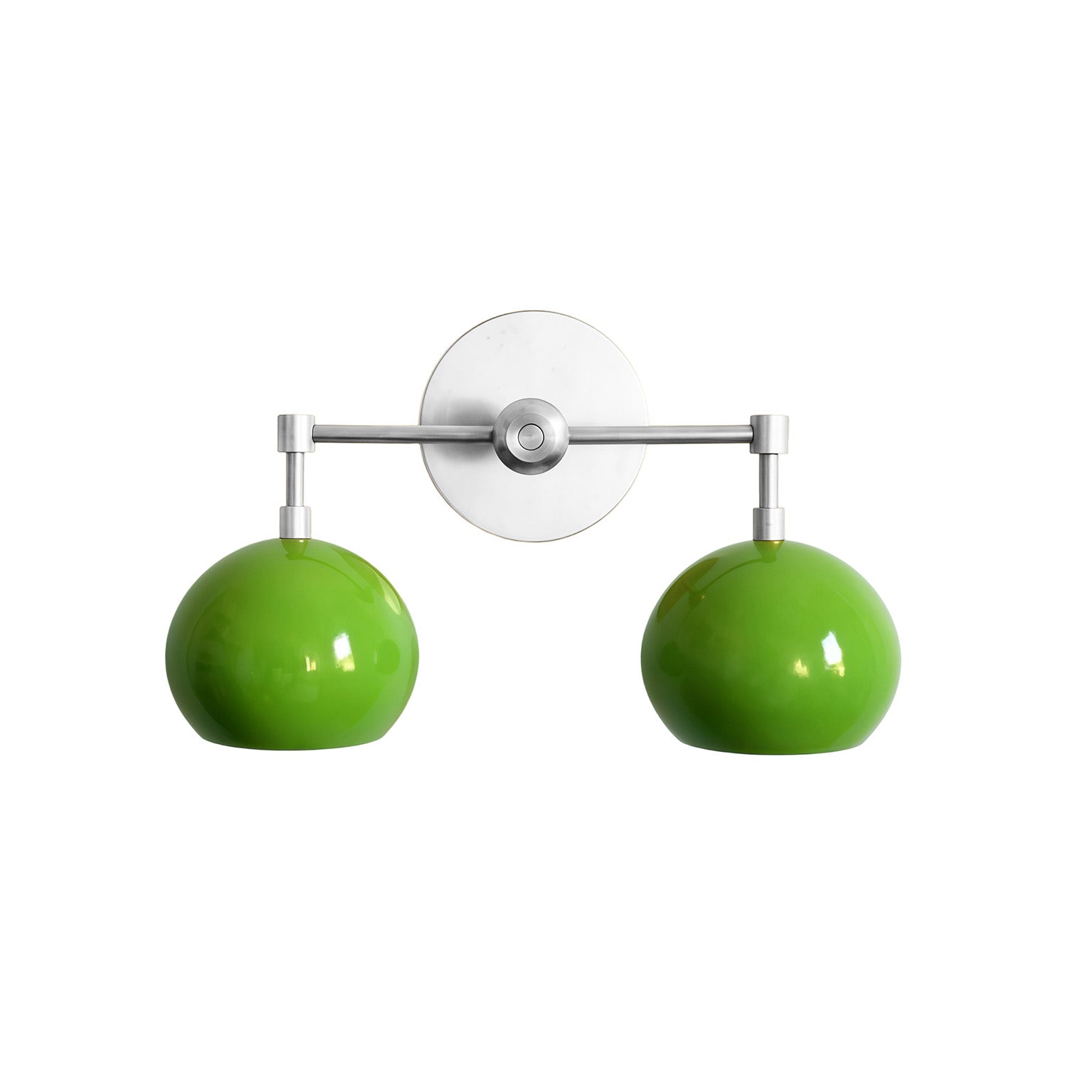 Spring Green Shades Sconce - Double Bubble Pop Vanity Wall Light